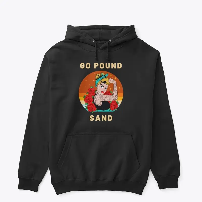 Go Pound Sand – Mom Flexing Tattooed Arm