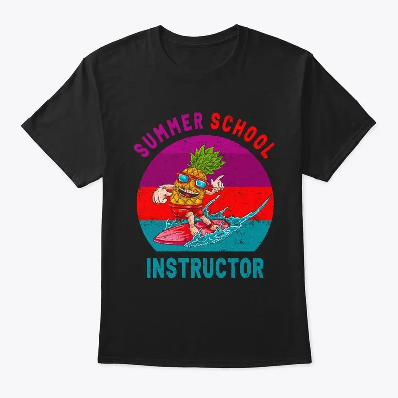 Summer School Instructor Surfing