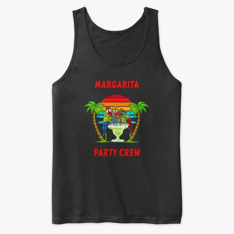 Margarita Party Crew – Parrots Drinking