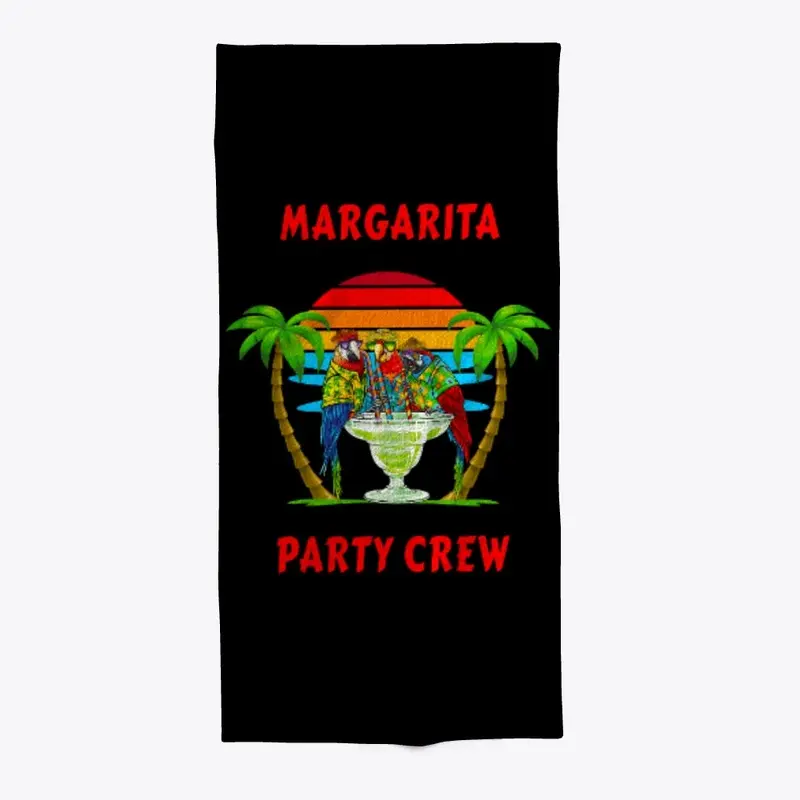 Margarita Party Crew – Parrots Drinking